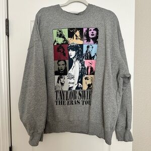 Taylor Swift Eras Tour Crewneck Sweatshirt